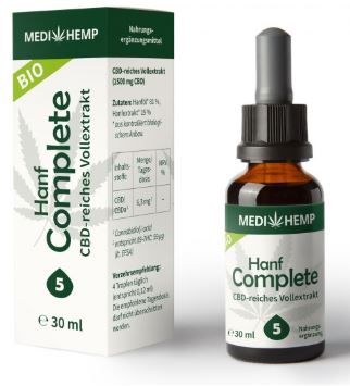 MediHemp Hanf Complete 5% CBD, 30ml