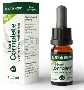 MediHemp Hanf Complete 2,5% CBD,10ml