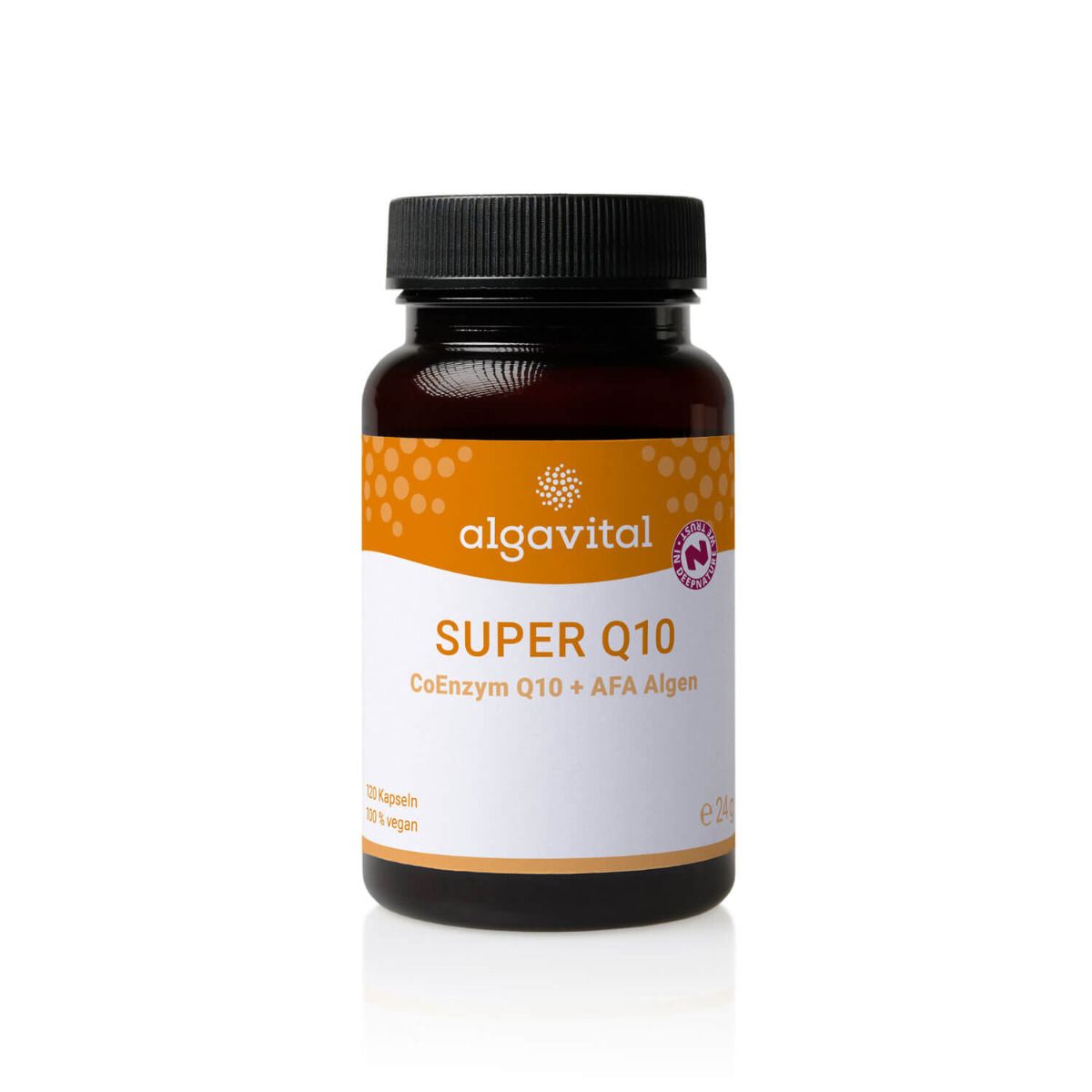 Super Q10 + AFA Alge, 120 Kapseln à 200 mg
