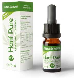 MediHemp Hanf Pure 2,5% CBD 10ml
